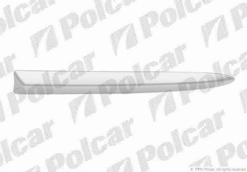 Polcar 30350711 - Облицовка - защитная накладка, бампер avtokuzovplus.com.ua