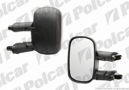 Polcar 304051-M - Зовнішнє дзеркало autocars.com.ua