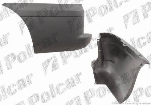 Polcar 304097 - Буфер, бампер autocars.com.ua