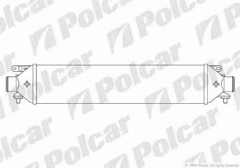 Polcar 3042J81X - Интеркулер autocars.com.ua