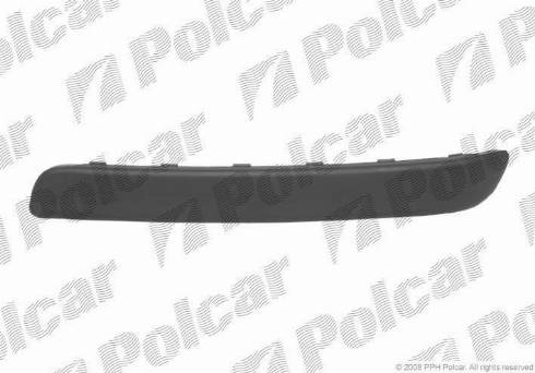 Polcar 304407-5 - Облицювання / захисна накладка, буфер autocars.com.ua