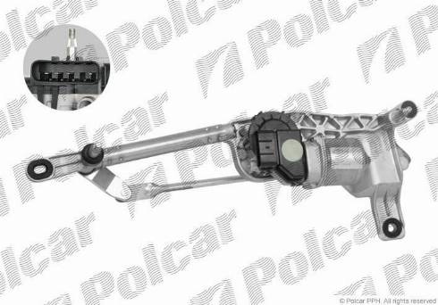 Polcar 3044ZWP1 - Система очищення вікон autocars.com.ua