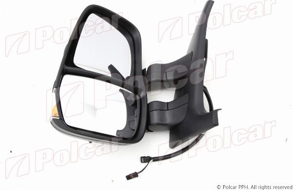Polcar 3080512E - Зовнішнє дзеркало autocars.com.ua