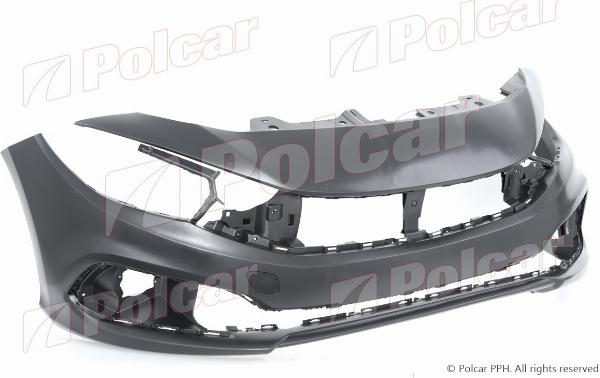 Polcar 30C10720 - Буфер, бампер autocars.com.ua