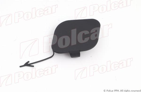 Polcar 30N10711 - Заслінка, буксирний гак autocars.com.ua