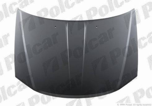 Polcar 310503 - Капот двигуна autocars.com.ua