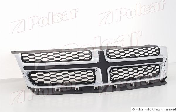 Polcar 310505-2 - Решітка радіатора autocars.com.ua