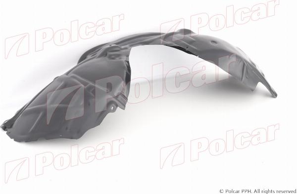 Polcar 3124FL2T - Обшивка, колісна ніша autocars.com.ua