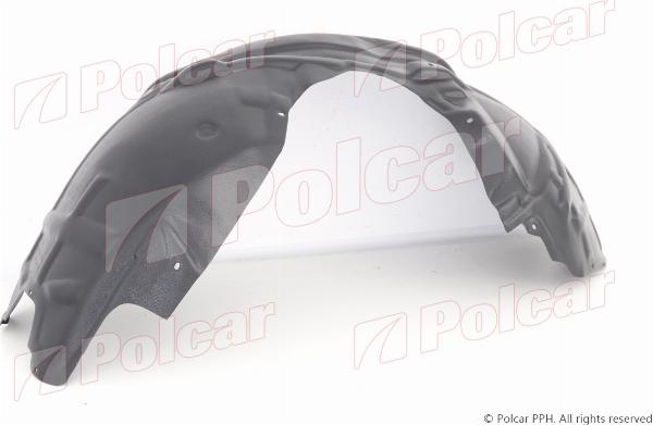 Polcar 3124FP2T - Обшивка, колісна ніша autocars.com.ua