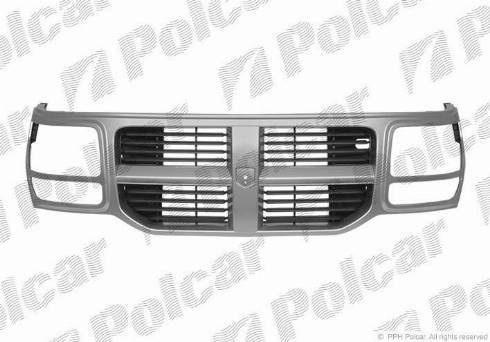Polcar 313505-1 - Решітка радіатора autocars.com.ua