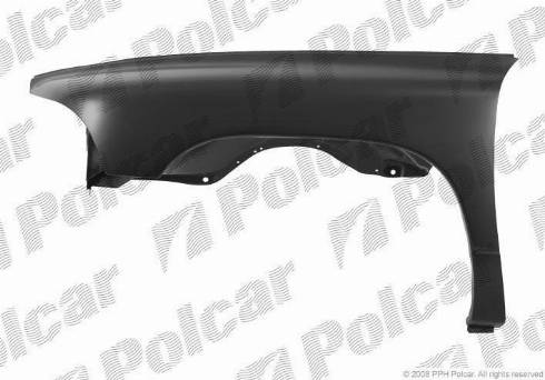 Polcar 316001 - Крило autocars.com.ua