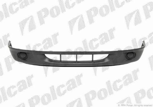 Polcar 316007 - Буфер, бампер autocars.com.ua