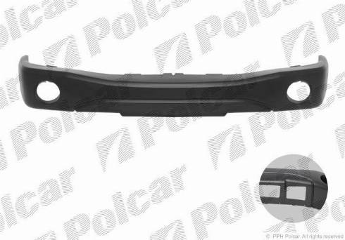 Polcar 316107 - Буфер, бампер autocars.com.ua
