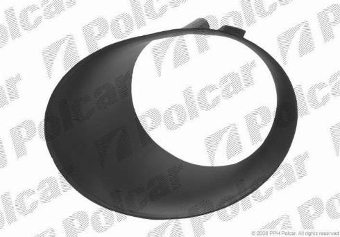 Polcar 317127-1 - Рама, протитуманні фари autocars.com.ua