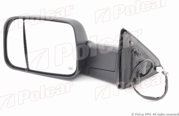 Polcar 3173512S - Зовнішнє дзеркало autocars.com.ua