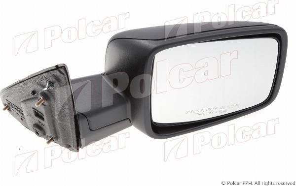 Polcar 3173521S - Зовнішнє дзеркало autocars.com.ua