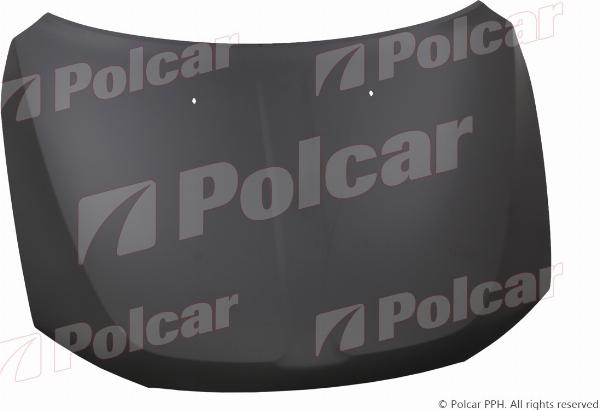 Polcar 31K103 - Капот двигуна autocars.com.ua