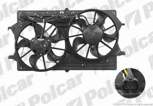 Polcar 320123W4 - Вентилятор, охолодження двигуна autocars.com.ua