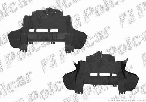 Polcar 3201346Q - Кожух двигуна autocars.com.ua