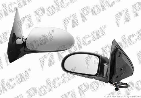 Polcar 3201514M - Зовнішнє дзеркало autocars.com.ua