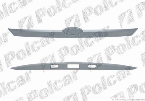 Polcar 320595-5 - Обшивка, Задні двері autocars.com.ua