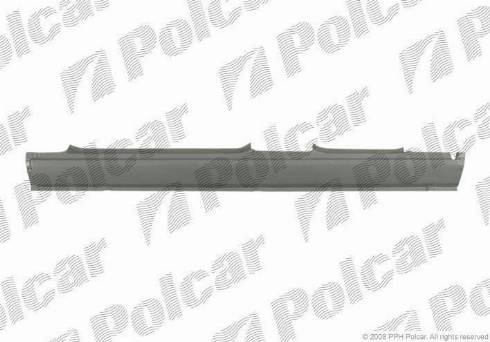 Polcar 320641-3 - Підніжка, накладка порога autocars.com.ua