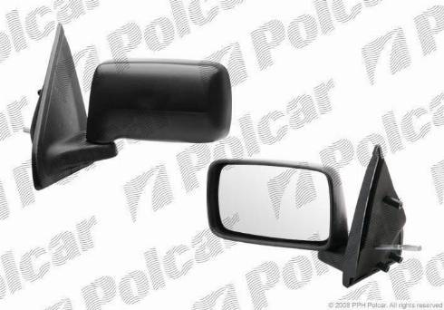 Polcar 3209511E - Зовнішнє дзеркало autocars.com.ua