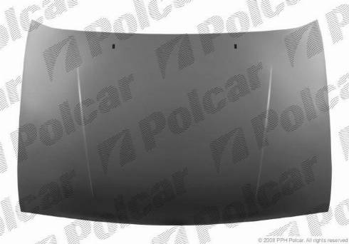 Polcar 321003-1 - Капот двигуна autocars.com.ua