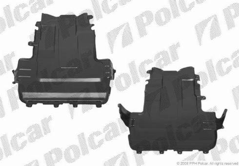 Polcar 321034-5 - Кожух двигуна autocars.com.ua