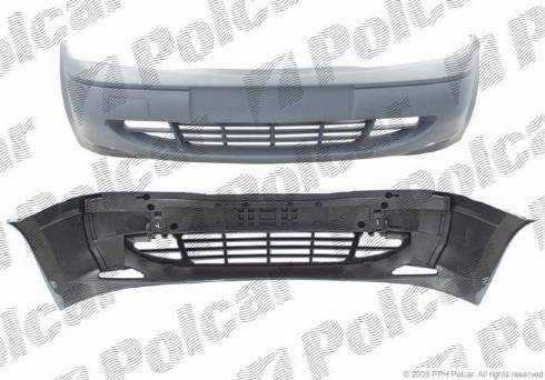 Polcar 321107-5 - Буфер, бампер autocars.com.ua