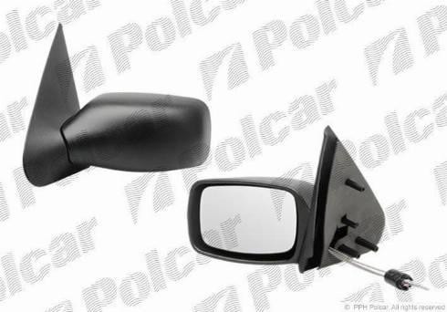 Polcar 321152-M - Зовнішнє дзеркало autocars.com.ua