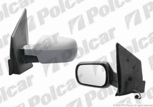 Polcar 3212525M - Зовнішнє дзеркало autocars.com.ua