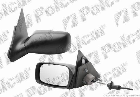 Polcar 3216521M - Зовнішнє дзеркало autocars.com.ua