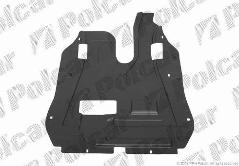 Polcar 3218345Q - Кожух двигуна autocars.com.ua