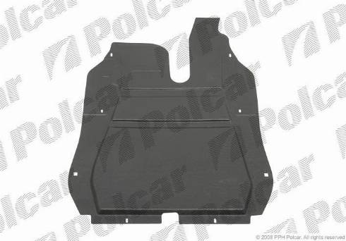 Polcar 3218347Q - Кожух двигуна autocars.com.ua