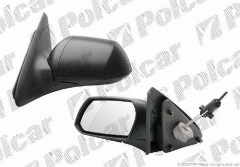 Polcar 321851-M - Зовнішнє дзеркало autocars.com.ua