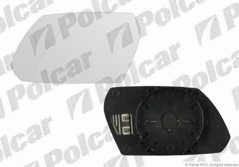 Polcar 3218548M - Дзеркальне скло, зовнішнє дзеркало autocars.com.ua