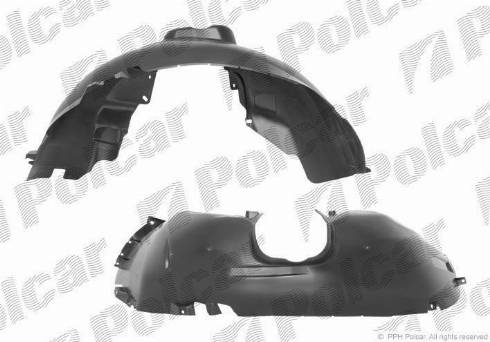 Polcar 3235FP1X - Шланг радіатора autocars.com.ua