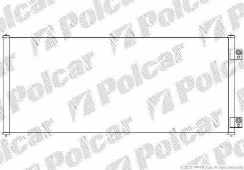 Polcar 3247K81K - Конденсатор, кондиціонер autocars.com.ua