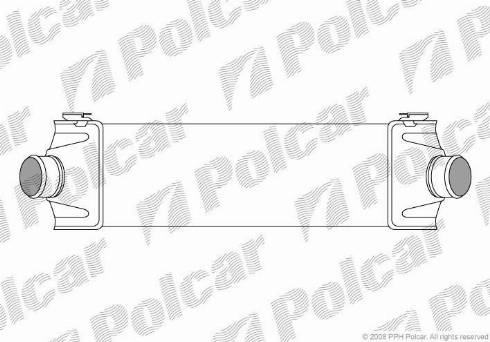 Polcar 3248J81X - Интеркулер autocars.com.ua