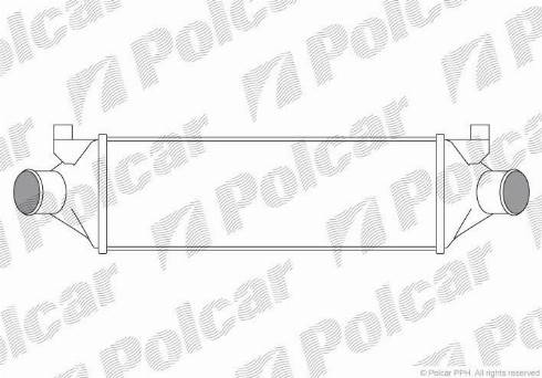 Polcar 3248J8-2 - Интеркулер autocars.com.ua