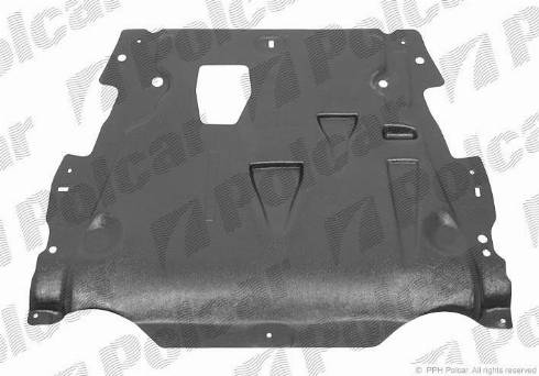 Polcar 3280345Q - Кожух двигуна autocars.com.ua