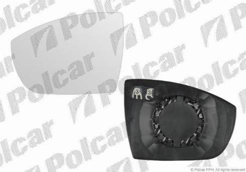 Polcar 3280554E - Зовнішнє дзеркало autocars.com.ua