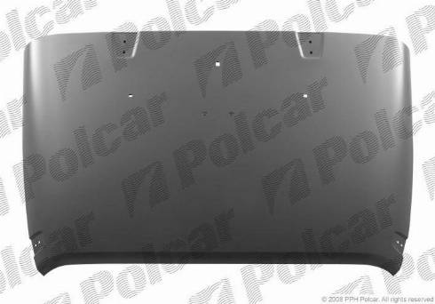 Polcar 340503 - Капот двигуна autocars.com.ua