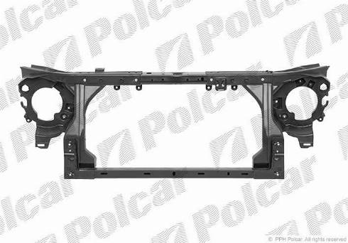 Polcar 340504 - Облицювання передка autocars.com.ua