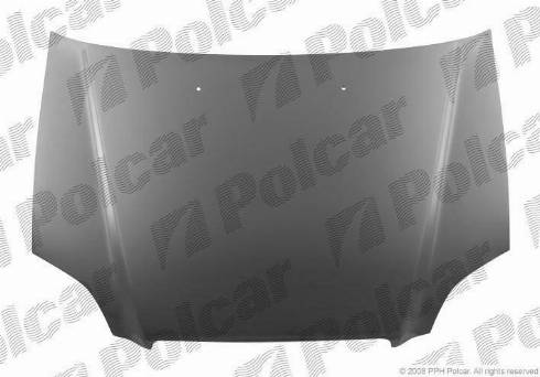 Polcar 381003 - Капот двигуна autocars.com.ua