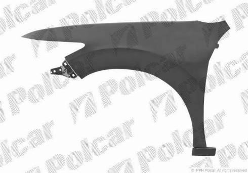 Polcar 383601 - Крило autocars.com.ua