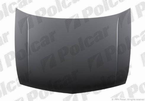 Polcar 383603 - Капот двигуна autocars.com.ua