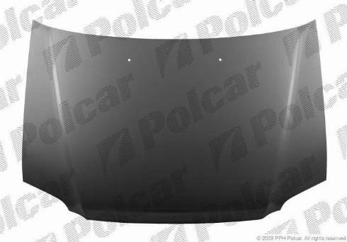 Polcar 387503 - Капот двигуна autocars.com.ua