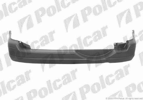 Polcar 387596-1 - Буфер, бампер autocars.com.ua